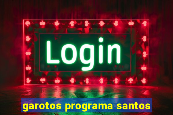 garotos programa santos